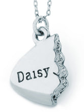 Load image into Gallery viewer, The Great Gatsby - East and West Egg: Silver necklace