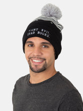 Load image into Gallery viewer, Fight Evil, Read Books beanie
