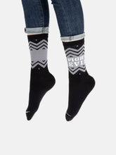 Load image into Gallery viewer, Fight Evil, Read Books socks

